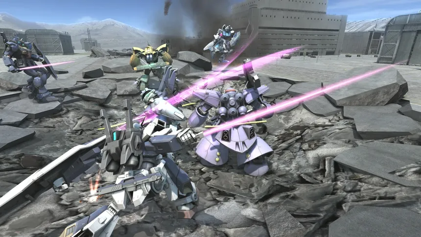 Скриншот 4 к игре MOBILE SUIT GUNDAM BATTLE OPERATION 2