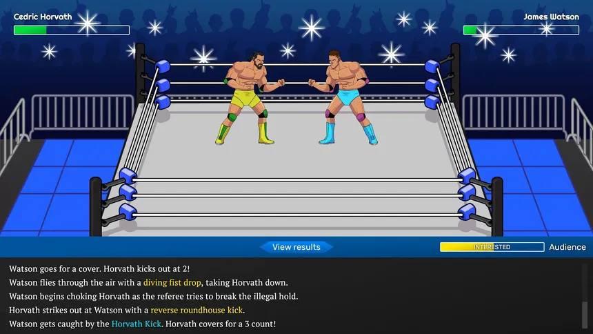 Скриншот 2 к игре Championship Wrestling Promoter
