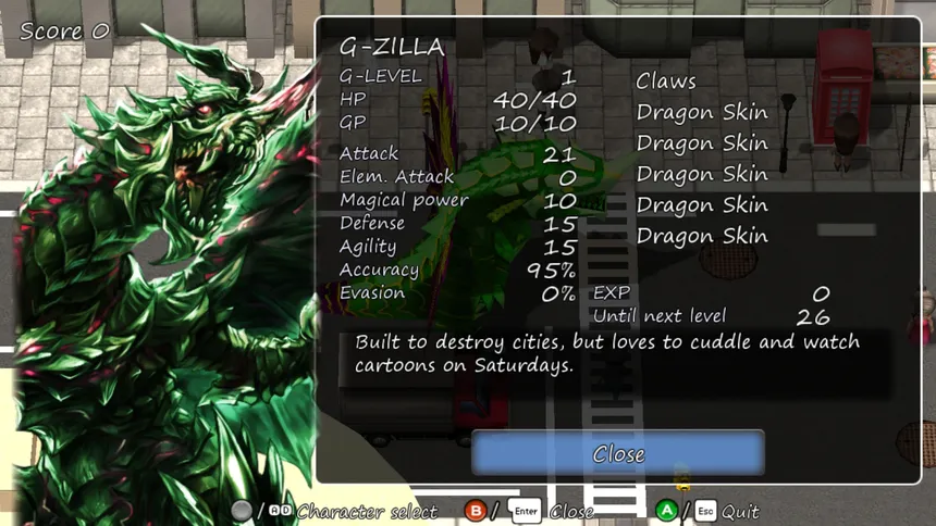 Скриншот 5 к игре G-ZILLA: Return of the Aliens