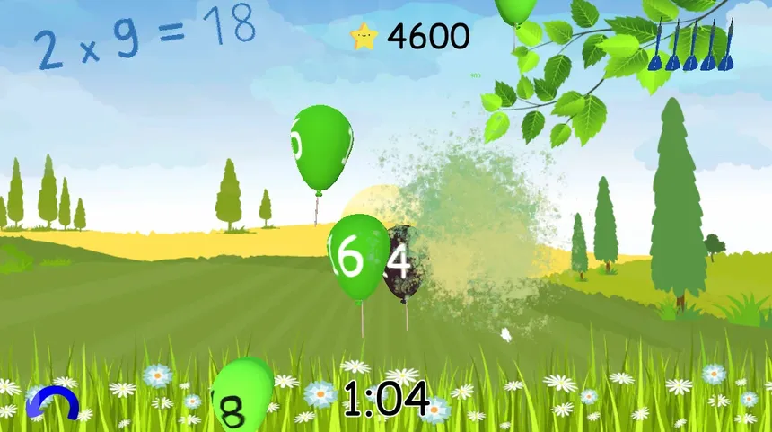 Скриншот 2 к игре Times Tables Hunt
