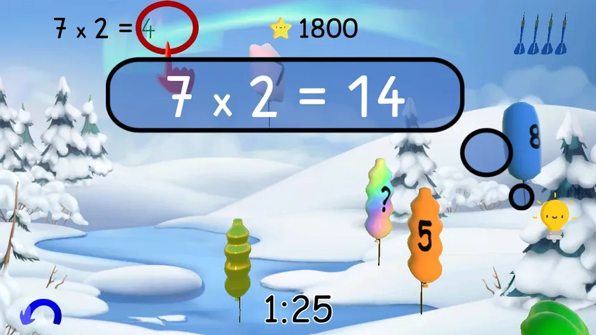 Скриншот 3 к игре Times Tables Hunt
