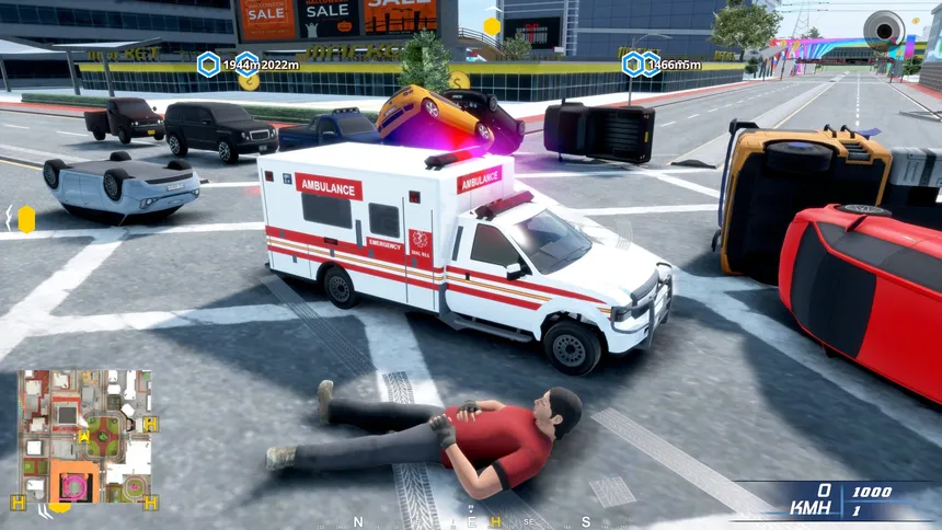 Скриншот 2 к игре Ambulance Emergency Simulation