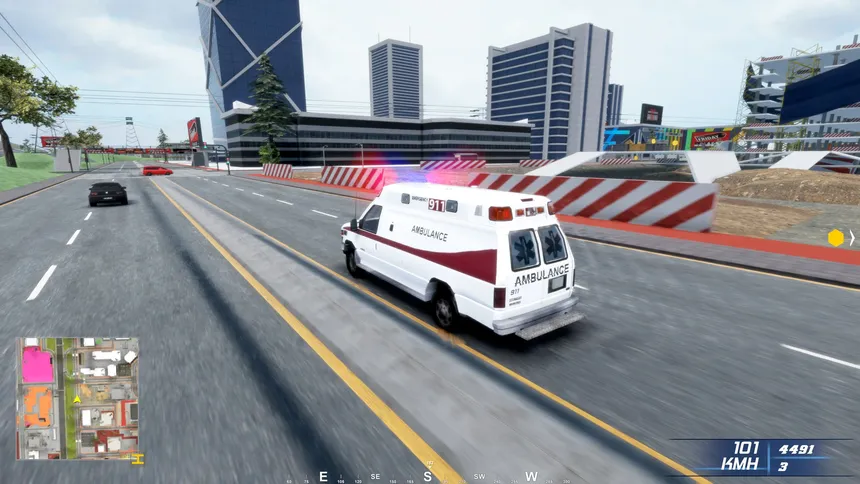 Скриншот 5 к игре Ambulance Emergency Simulation