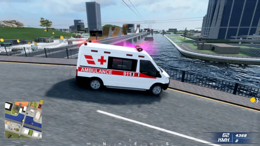 Скриншот 6 к игре Ambulance Emergency Simulation