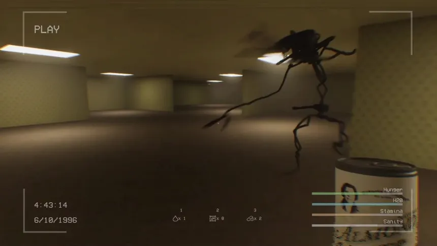 Скриншот 1 к игре The Backrooms: Found Footage