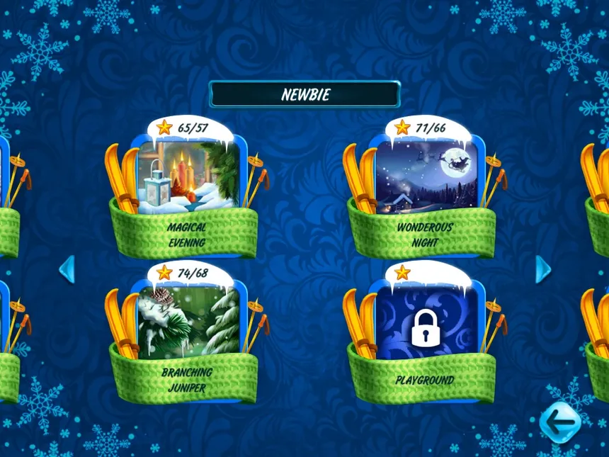 Скриншот 4 к игре Solitaire Jack Frost Winter Adventures 3