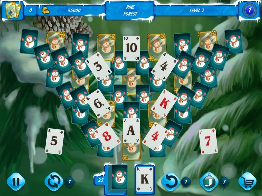Скриншот 5 к игре Solitaire Jack Frost Winter Adventures 3