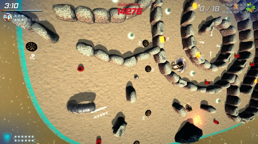 Скриншот 4 к игре Escape from the Marble Monster