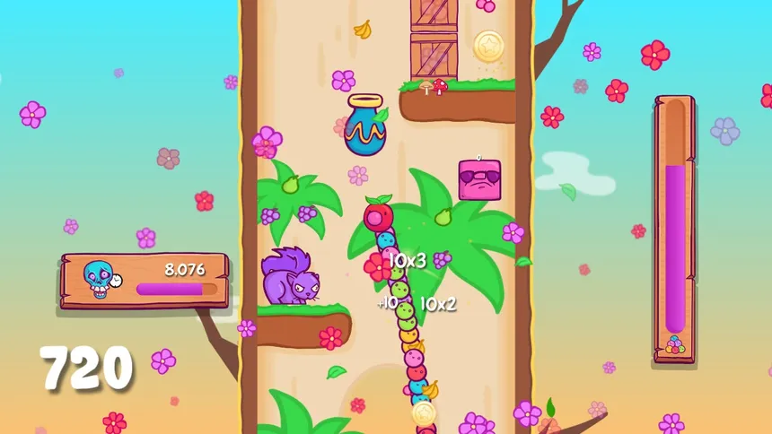 Скриншот 1 к игре Family Tree - Fruity Action Puzzle Fun!
