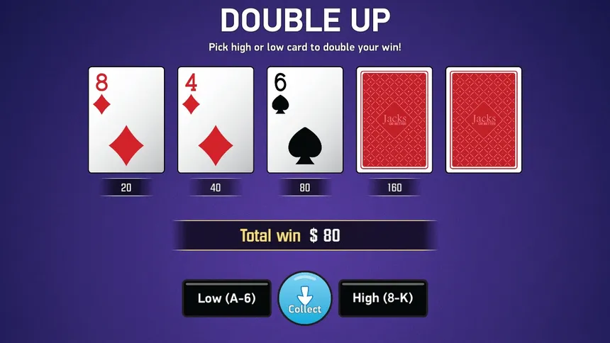 Скриншот 4 к игре Jacks or Better - Video Poker