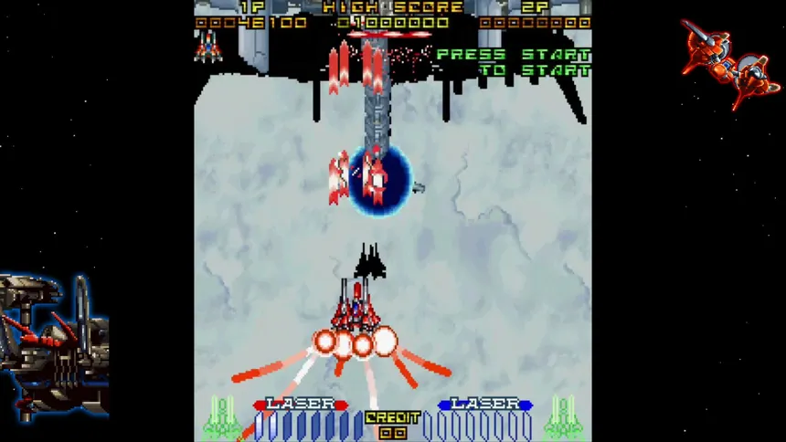 Скриншот 3 к игре Layer Section & Galactic Attack S-Tribute