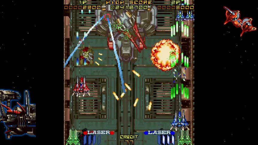 Скриншот 5 к игре Layer Section & Galactic Attack S-Tribute