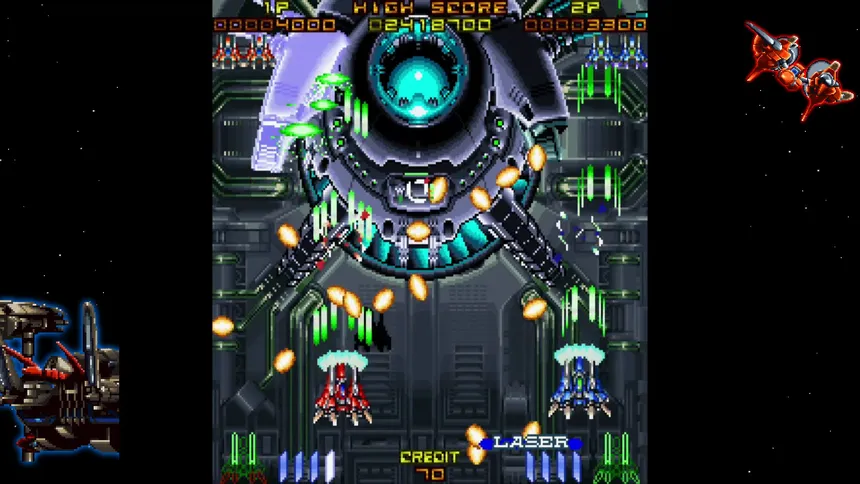 Скриншот 6 к игре Layer Section & Galactic Attack S-Tribute