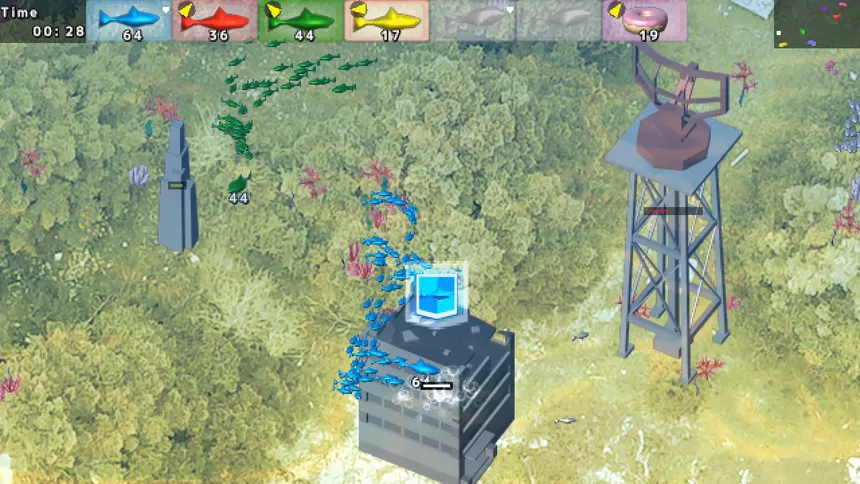 Скриншот 1 к игре Pixel Game Maker Series Fish Tornado