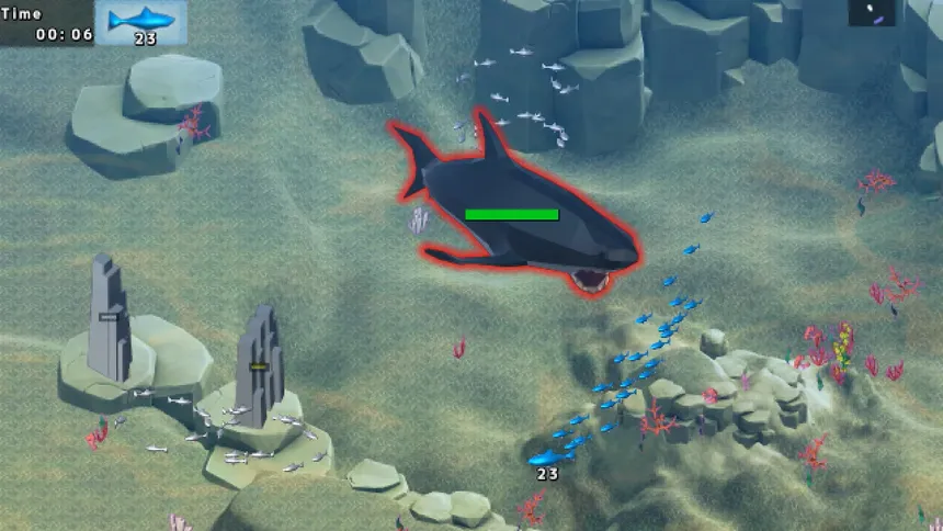 Скриншот 2 к игре Pixel Game Maker Series Fish Tornado