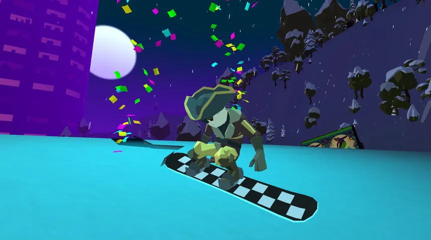 Скриншот 1 к игре GlowBoard: WinterFest