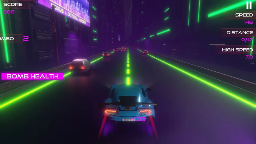 Скриншот 1 к игре NEON SPEED