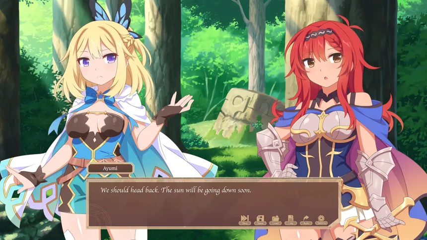 Скриншот 1 к игре Leveling up girls in another world