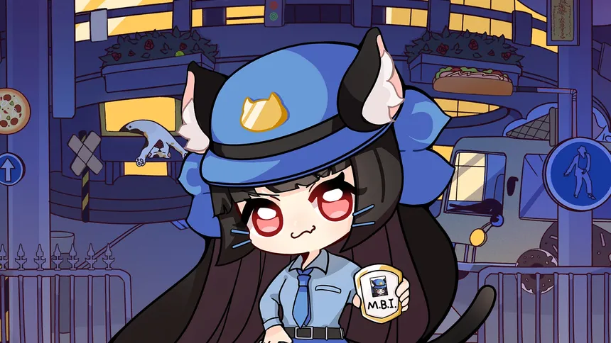Скриншот 2 к игре 混世萌王喵霸霸 Cute Chaos Demon Nyanbaba