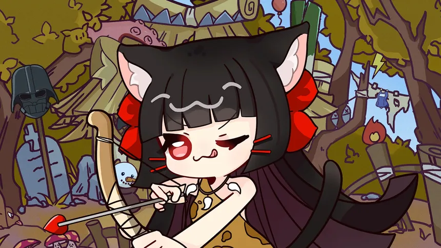 Скриншот 5 к игре 混世萌王喵霸霸 Cute Chaos Demon Nyanbaba