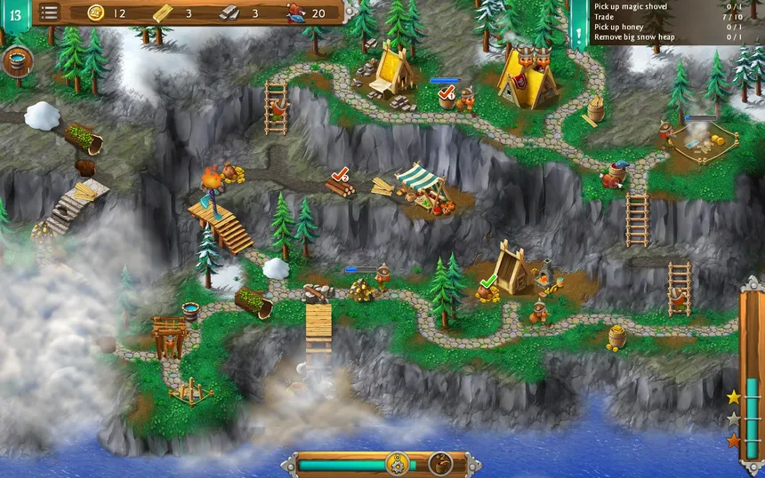 Скриншот 1 к игре Northland Heroes - The missing druid