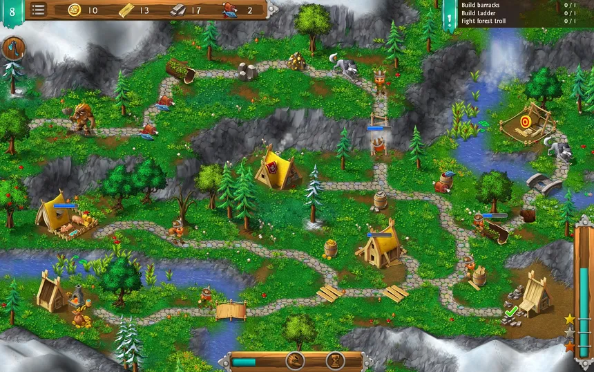 Скриншот 5 к игре Northland Heroes - The missing druid