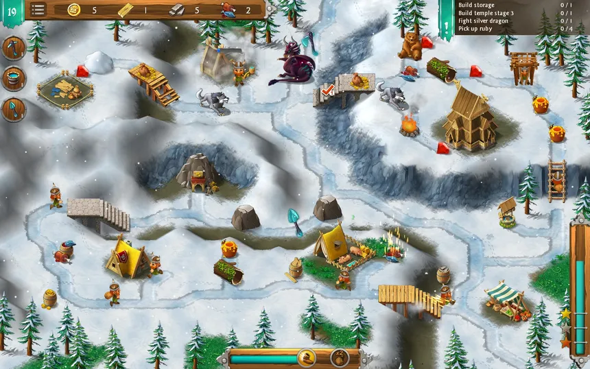 Скриншот 8 к игре Northland Heroes - The missing druid