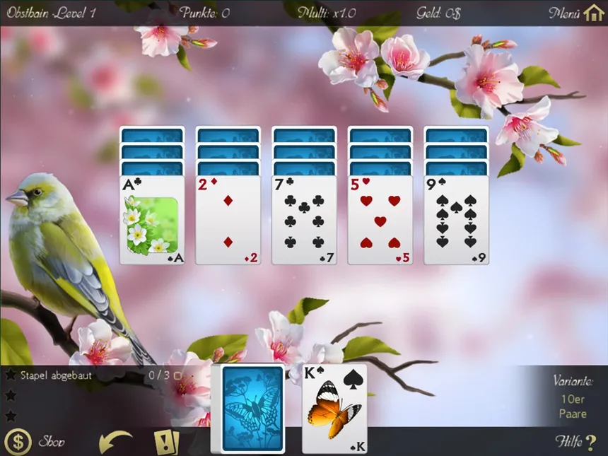 Скриншот 6 к игре Solitaire Beautiful Garden Season
