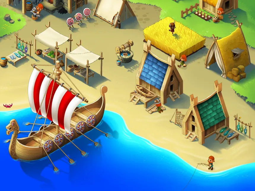 Скриншот 1 к игре Secret of the Vikings - Mystery island