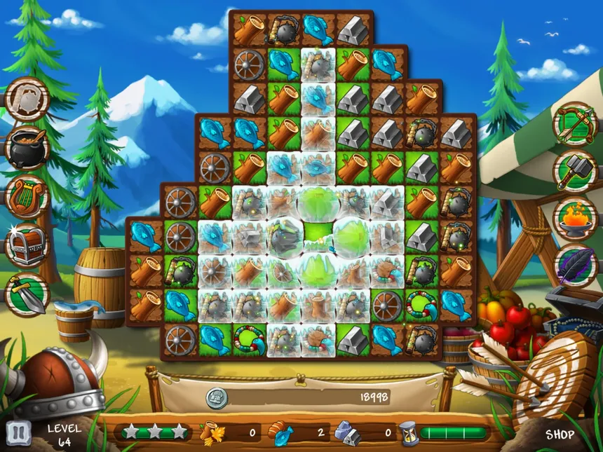Скриншот 2 к игре Secret of the Vikings - Mystery island