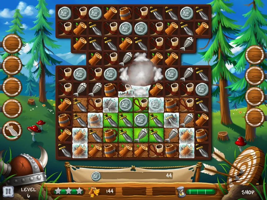 Скриншот 4 к игре Secret of the Vikings - Mystery island