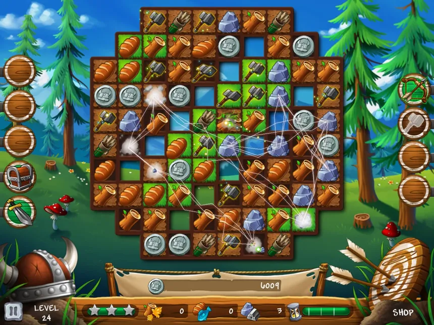 Скриншот 5 к игре Secret of the Vikings - Mystery island