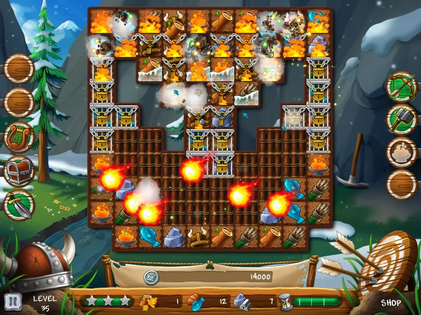 Скриншот 8 к игре Secret of the Vikings - Mystery island