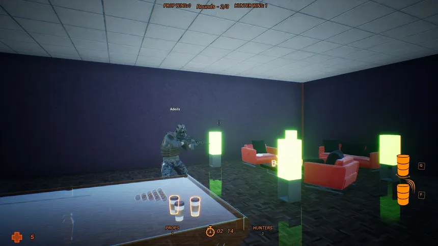 Скриншот 1 к игре Prop Hunt 2.0