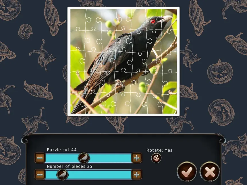 Скриншот 2 к игре 1001 Black Raven Jigsaw