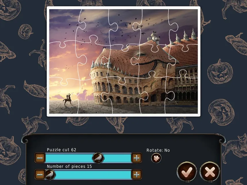 Скриншот 5 к игре 1001 Black Raven Jigsaw