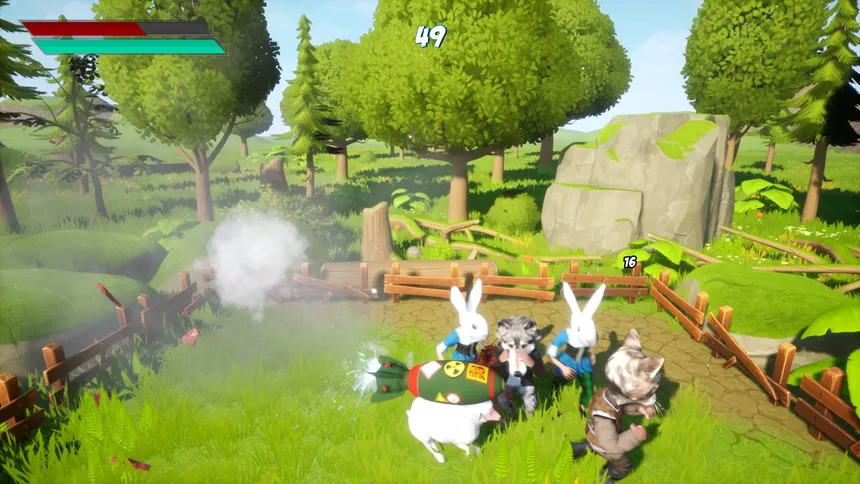 Скриншот 1 к игре Animals Collision