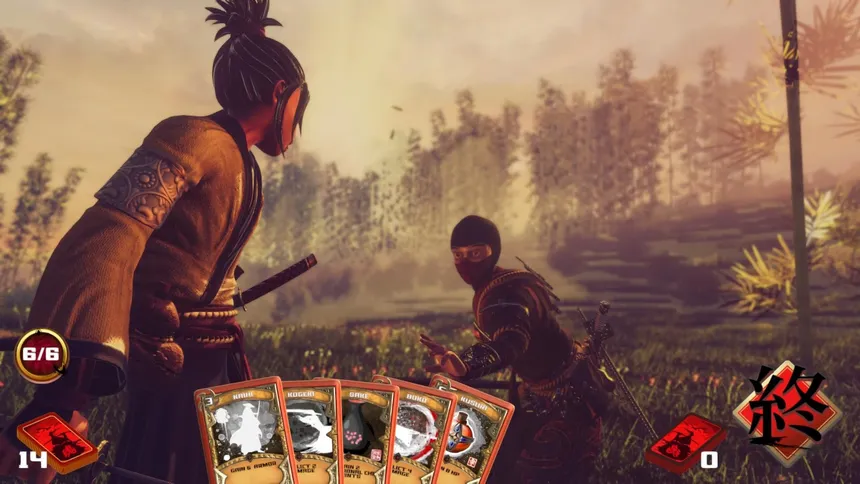 Скриншот 6 к игре Ninjas vs Samurais Card Chronicles: Blades of the Shinigami