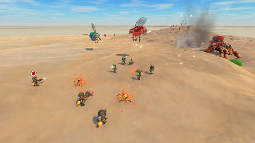 Скриншот 1 к игре Ants With Guns