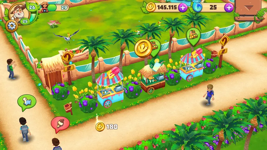 Скриншот 4 к игре Dinosaur Park – Primeval Zoo