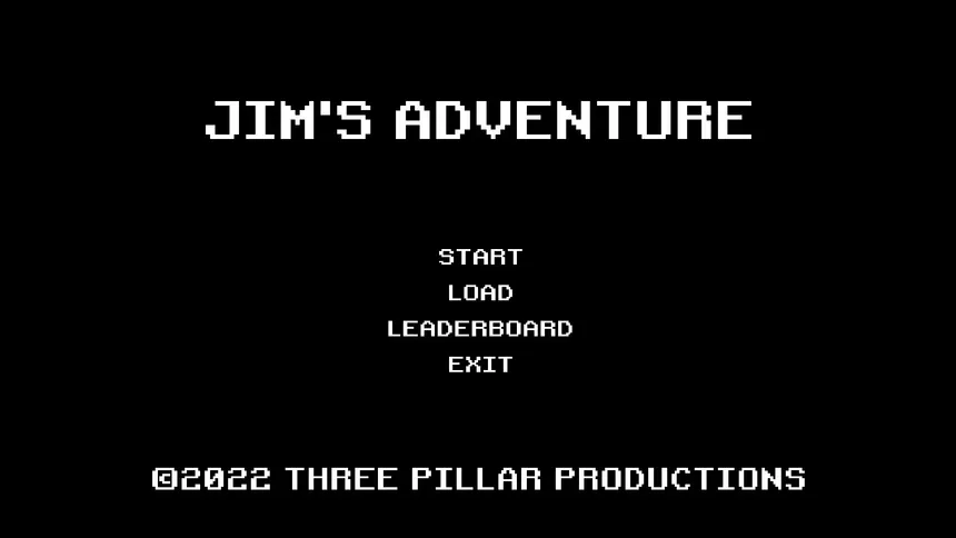 Скриншот 1 к игре Jim's Adventure