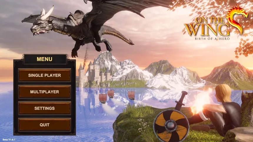 Скриншот 5 к игре On the Dragon Wings - Birth of a Hero