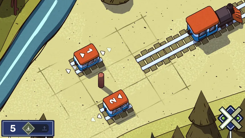 Скриншот 1 к игре Railbound