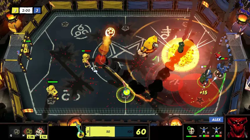 Скриншот 5 к игре Soccer With Satan