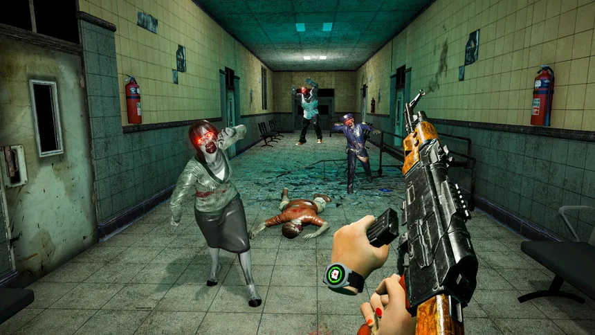 Скриншот 1 к игре Last Day: Zombie Survival VR