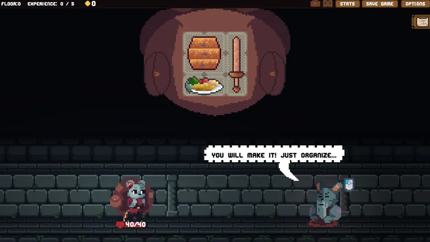 Скриншот 1 к игре Backpack Hero
