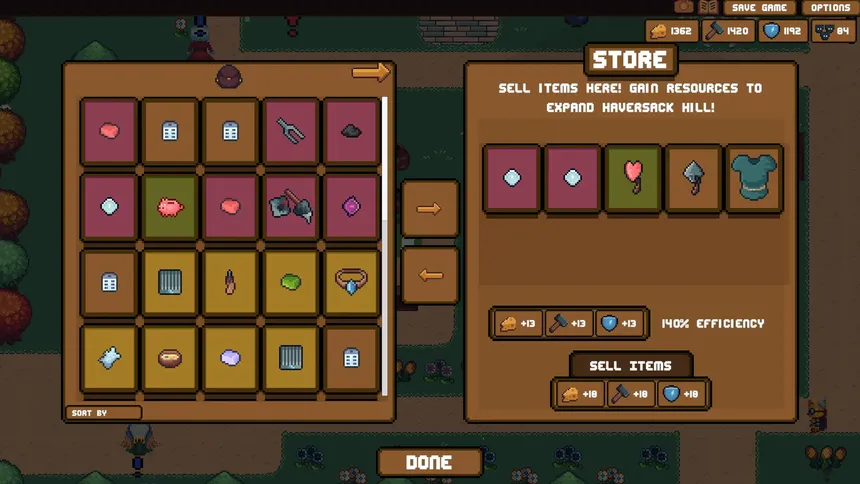 Скриншот 7 к игре Backpack Hero