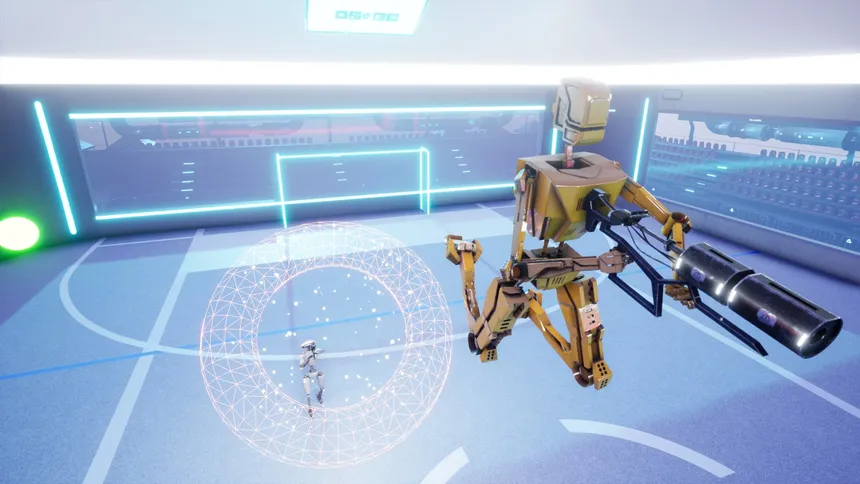 Скриншот 4 к игре SHOOTER LEAGUE - ROBOT GOAL