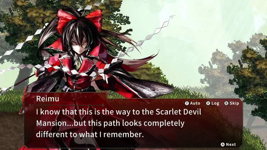 Скриншот 1 к игре Koumajou Remilia: Scarlet Symphony
