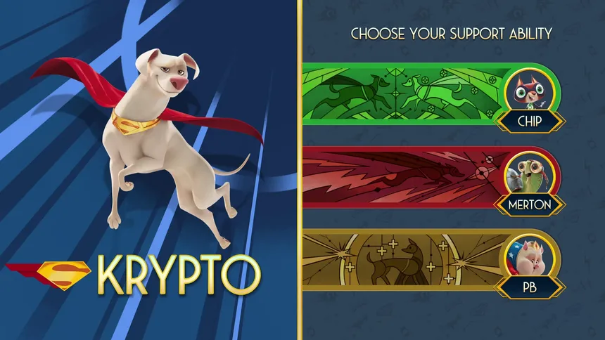 Скриншот 1 к игре DC League of Super-Pets: The Adventures of Krypto and Ace